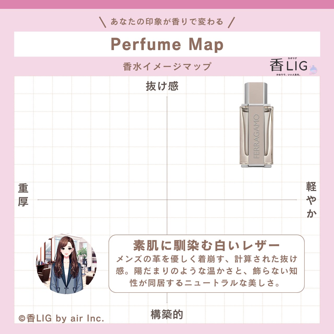 ImageMap Ladies Ferragamo Bright Leather