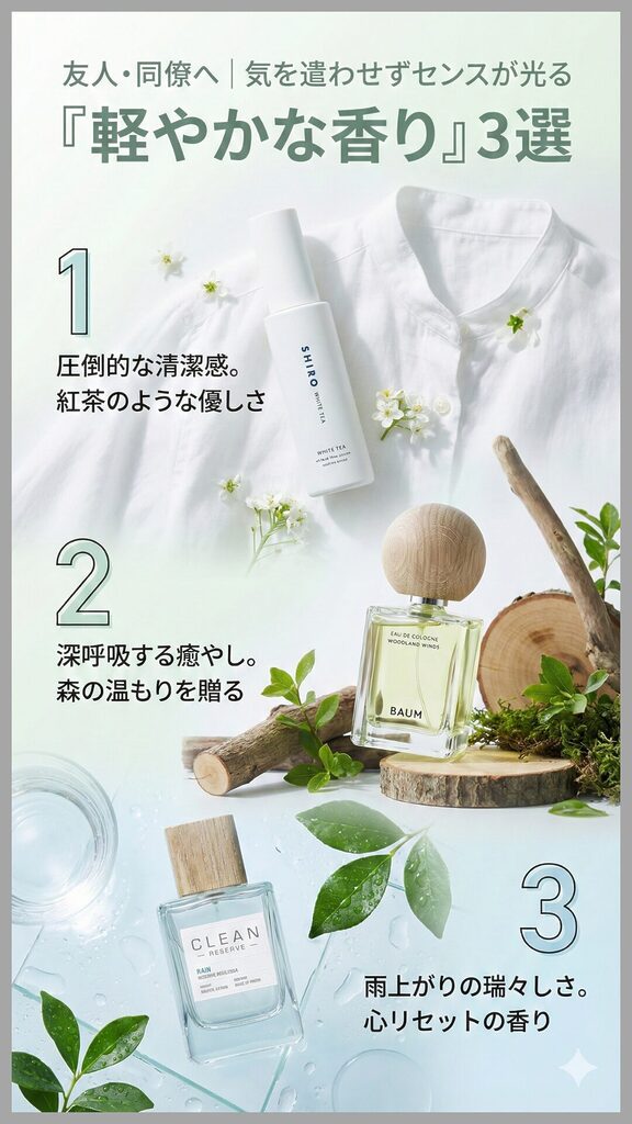 casual perfume gift for friend colleague refreshing scent