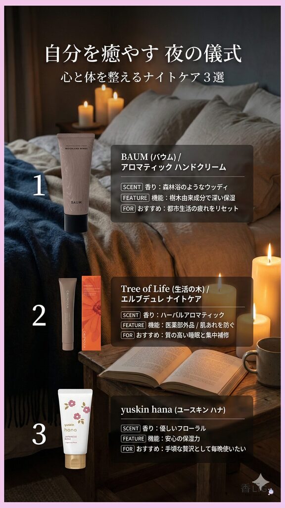 BEST SELECTION OF Night HAND CARE