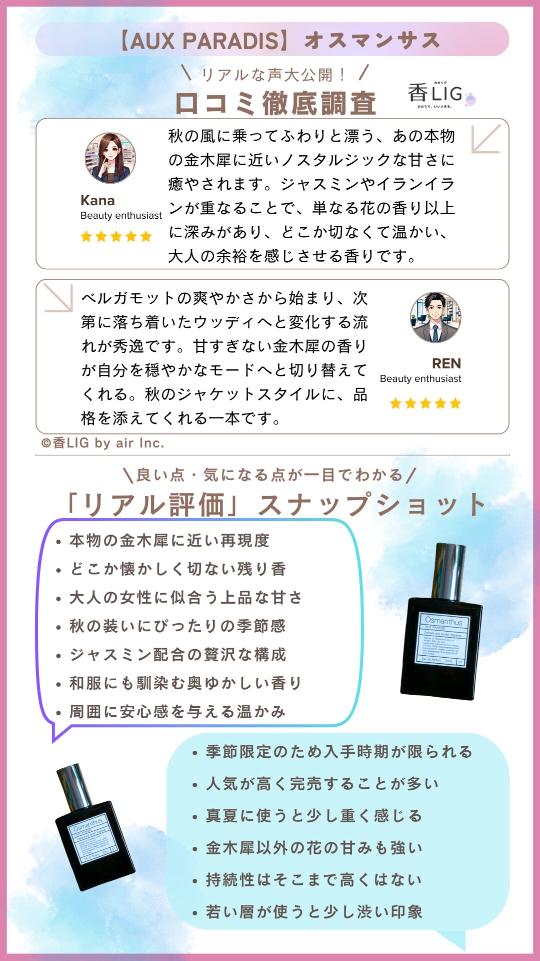 AuxParadis Osmanthus Review