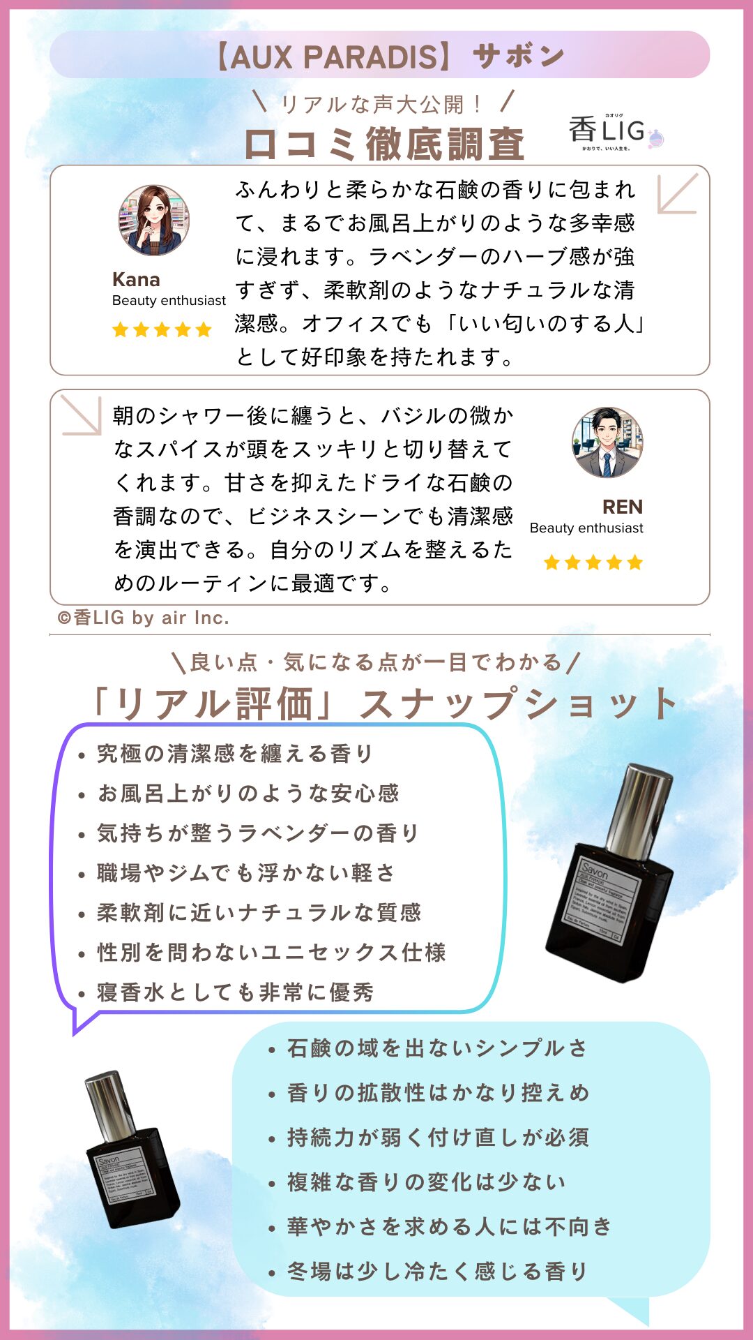 AuxParadis Savon Review